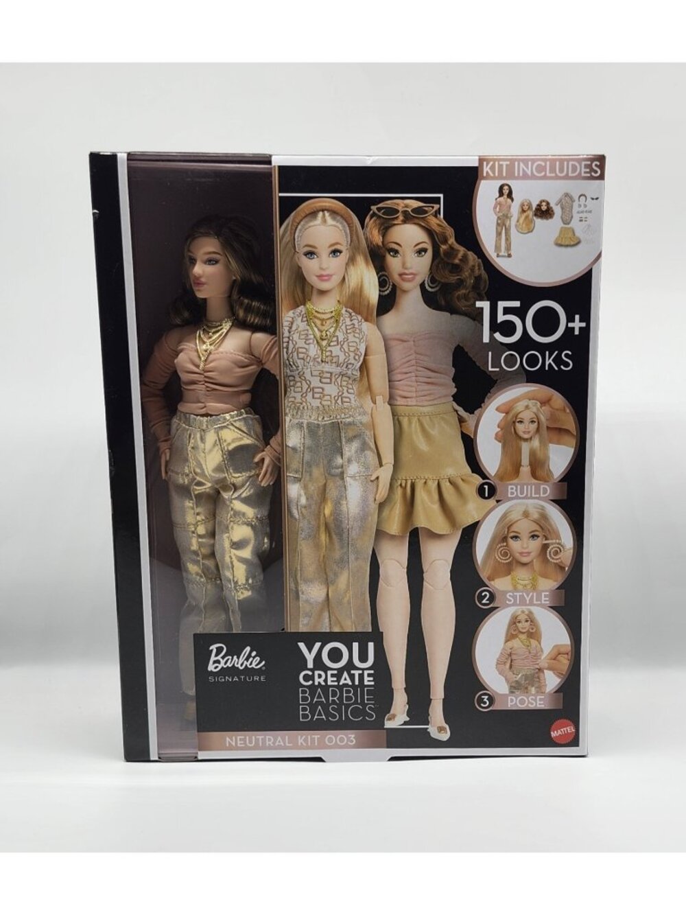 Mattel Barbie Signature 003 You Create Basics Neutral Kit Doll Kit